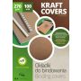 Okładki do bindowania Argo A4 Kraft, 100szt - 2